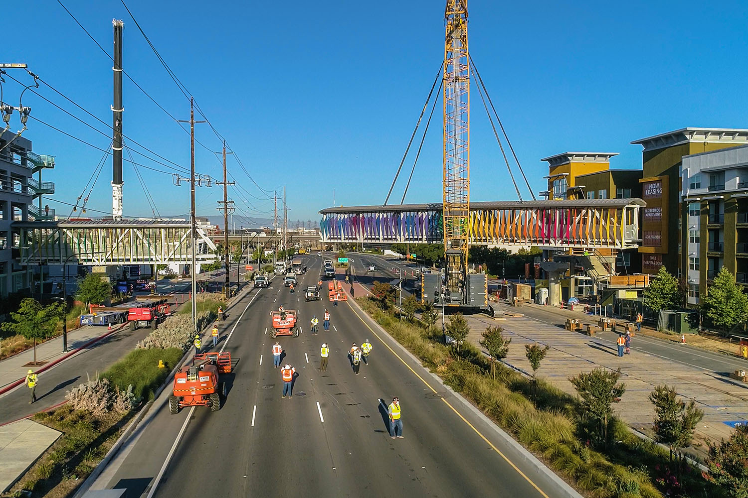 Montague Expressway Pedestrian Overcrossing