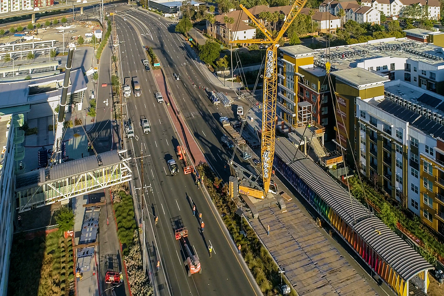 Montague Expressway Pedestrian Overcrossing