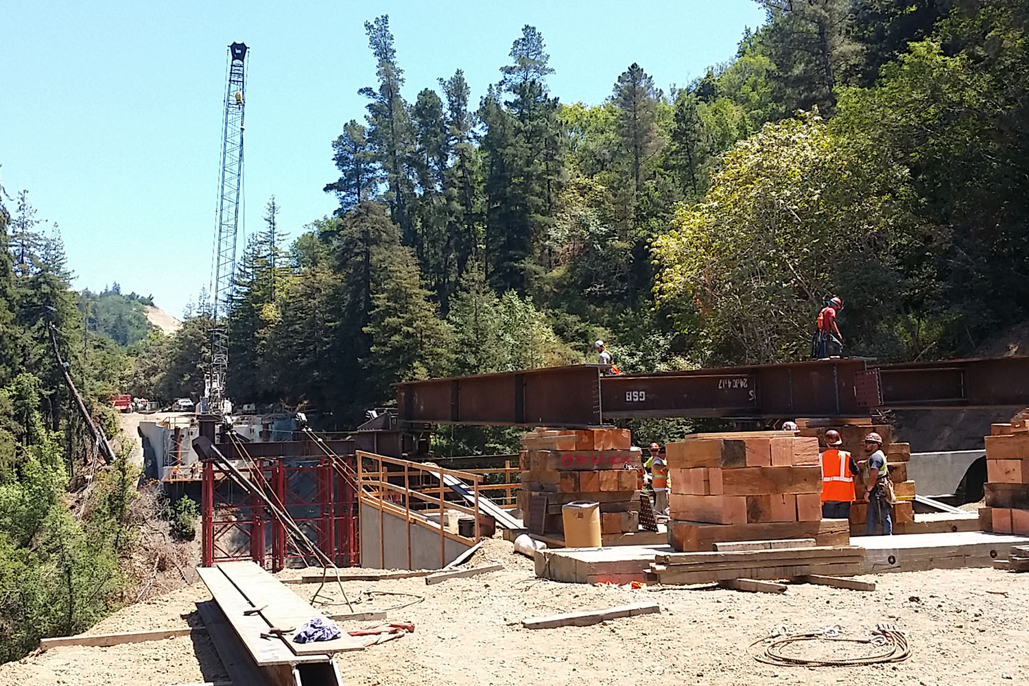 Pfeiffer Canyon Emergency Bridge Replacement