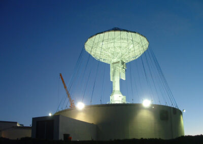 Tracking Station Antenna Installation